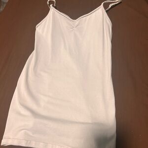 White Spaghetti Strap Dress